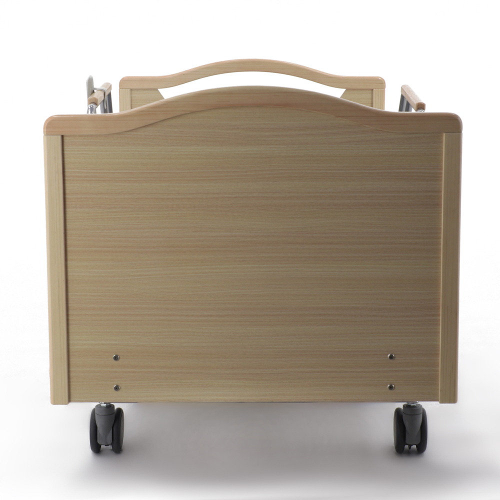 Кровать электрическая MED-MOS DB-2B с поворотным креслом в правую сторону (светлое дерево)