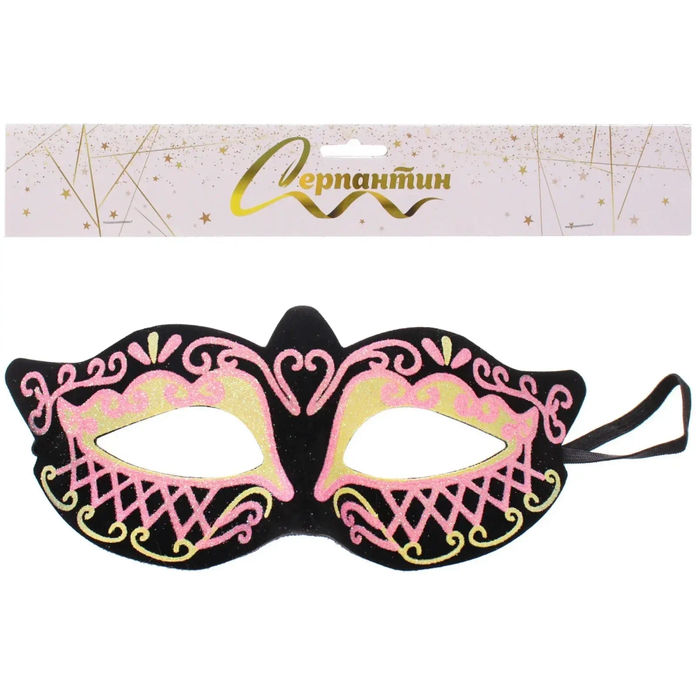 Маска карнавальная «Загадочная ночь», микс