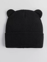 Шапка детская с ушками осенняя