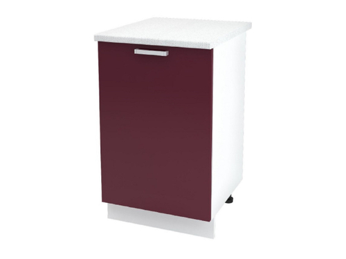 Дина ШН 500 без столешницы фасад шимо темный/копус белый Стендмебель