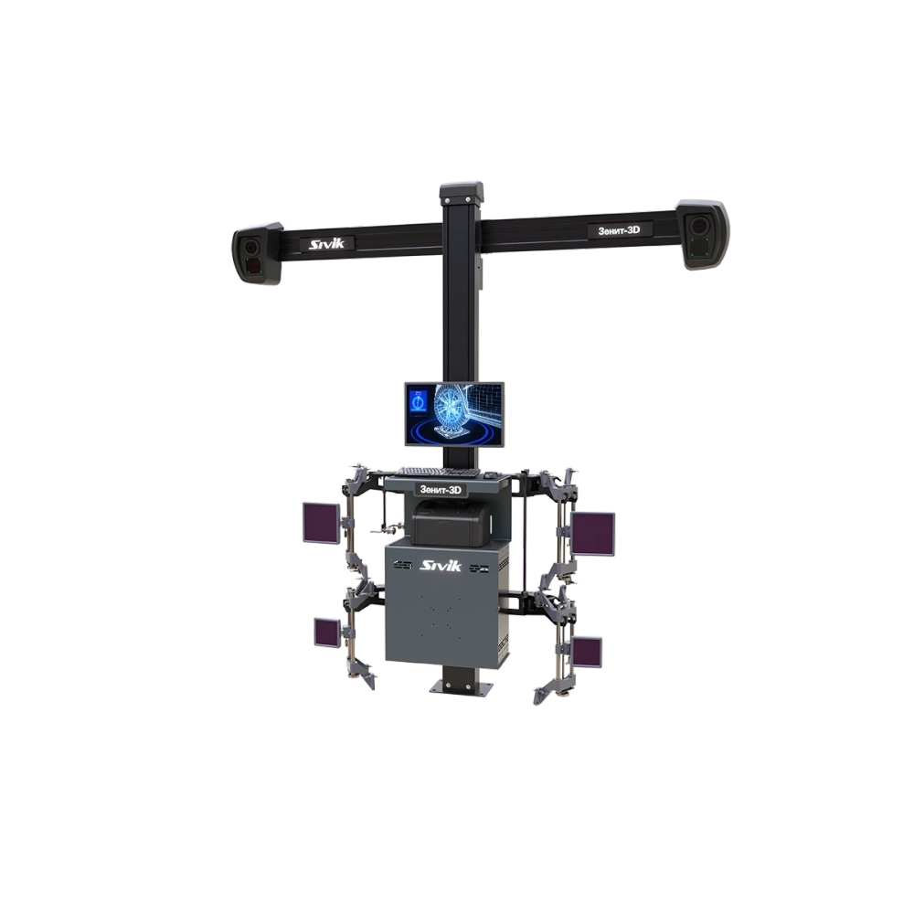 Стенд регулировки развала схождения Зенит-3D ТЛ2ПС. TouchScreen.