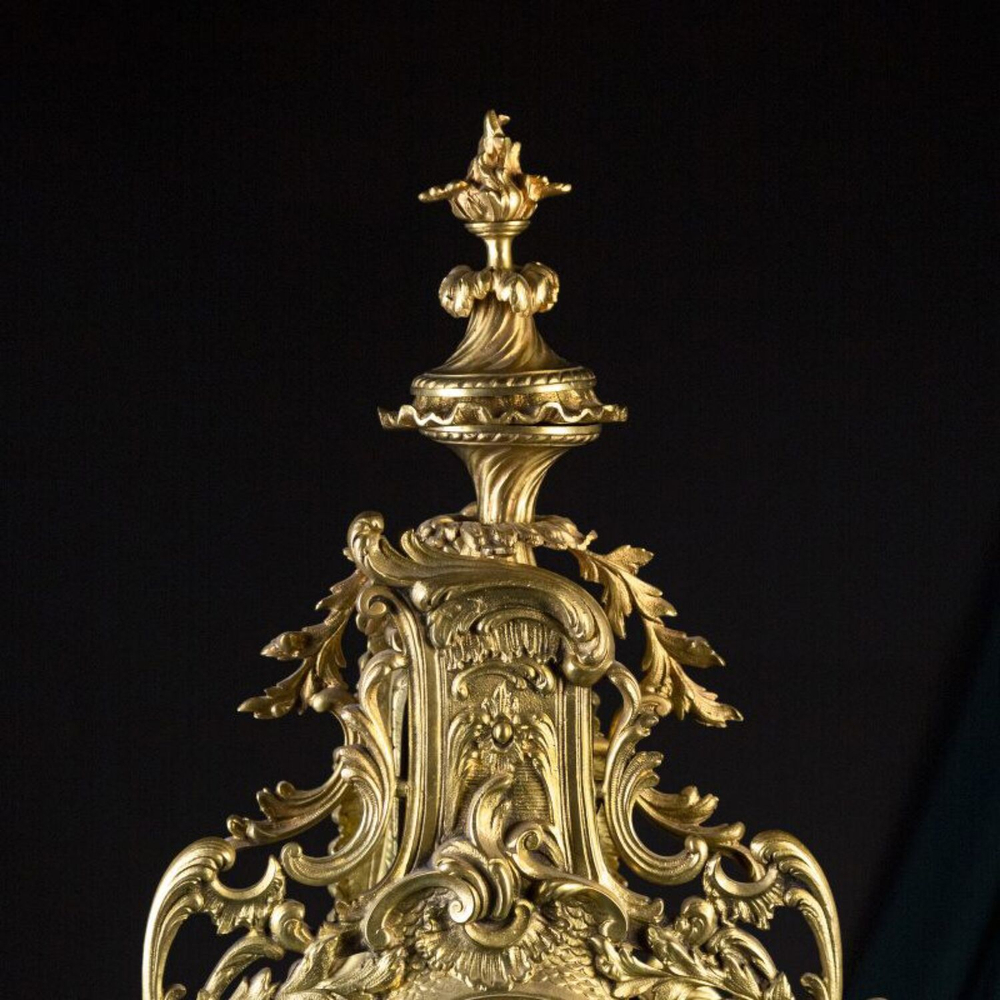 Антикварный кабинетный/каминный гарнитур