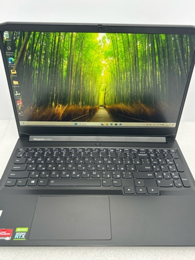 Ноутбук Lenovo IdeaPad Gaming 3 15ACH6 15.6"/AMD Ryzen 5 5600H/RAM 8GB/SSD 512GB/NVidia GeForce RTX 3050 4GB/1920*1080/IPS/DOS/Подсветка кл-ры: LED/Чёрный. Состояние: B1