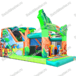 Коммерческий надувной батут "Мир сафари"