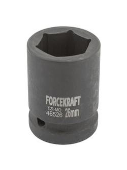 Головка ударная 3/4'', 26мм (6гр) FORCEKRAFT FK-46526