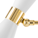 816066 Люстра DUMO 6х40W E14 БЕЛЫЙ МАТОВЫЙ/ЗОЛОТО