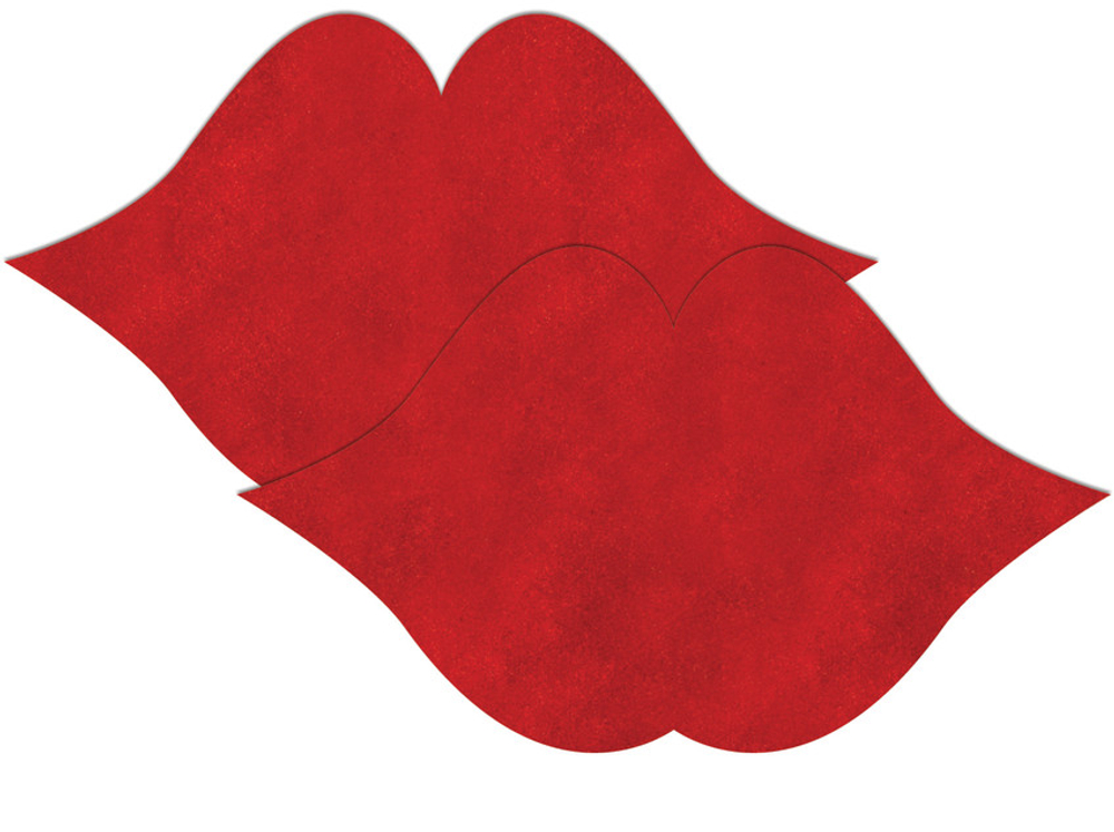 Красные пестисы в форме губ