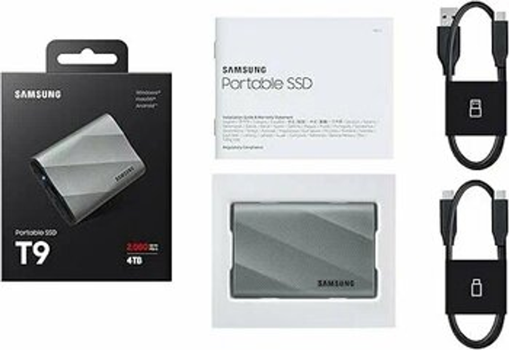 SSD SAMSUNG T9 4TB MU-PK4T0G/WW T9 4TB