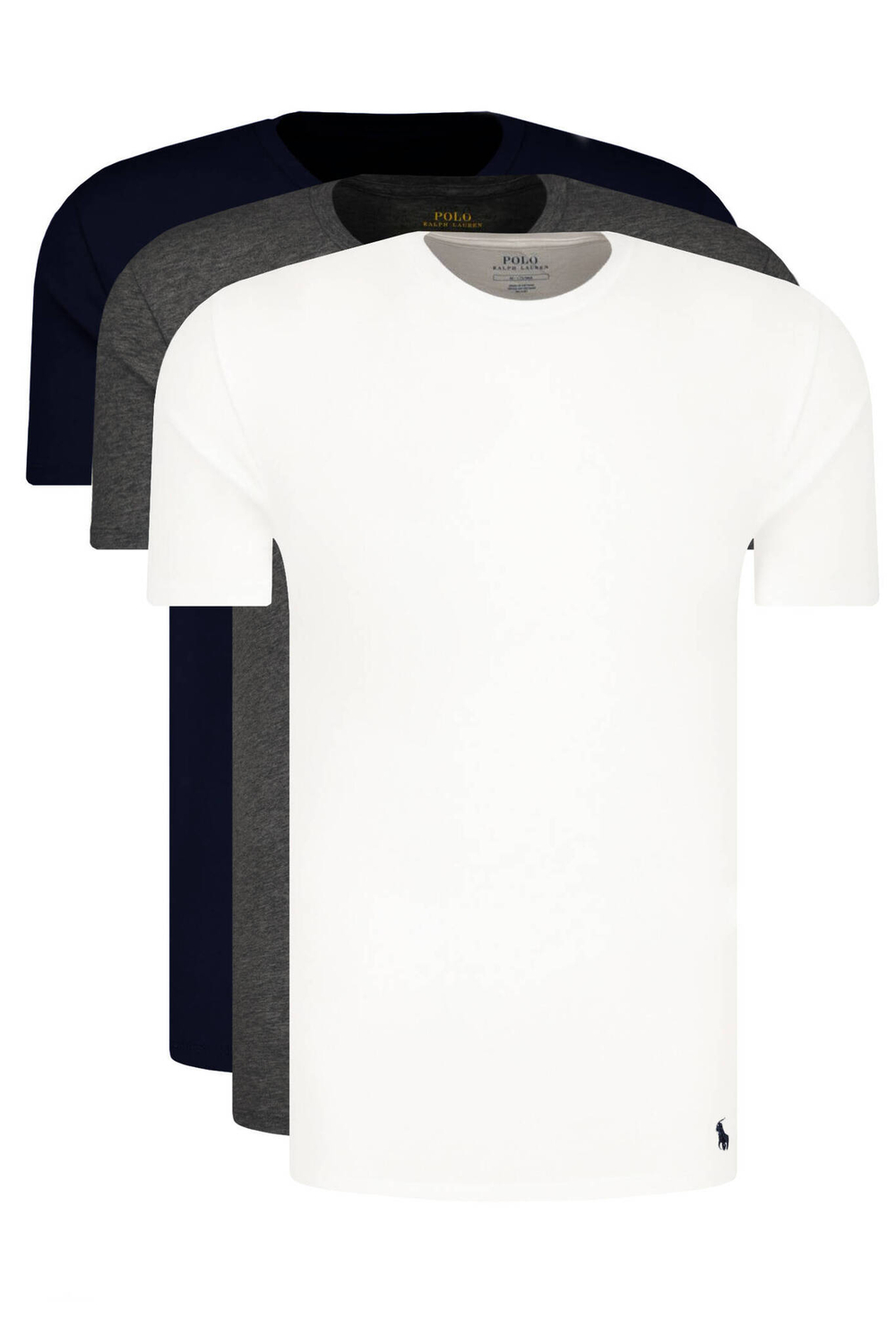 футболка 3 шт. POLO RALPH LAUREN - белый(714830304)