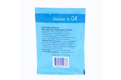 Дрожжи пивные Fermentis "Safale S-04"