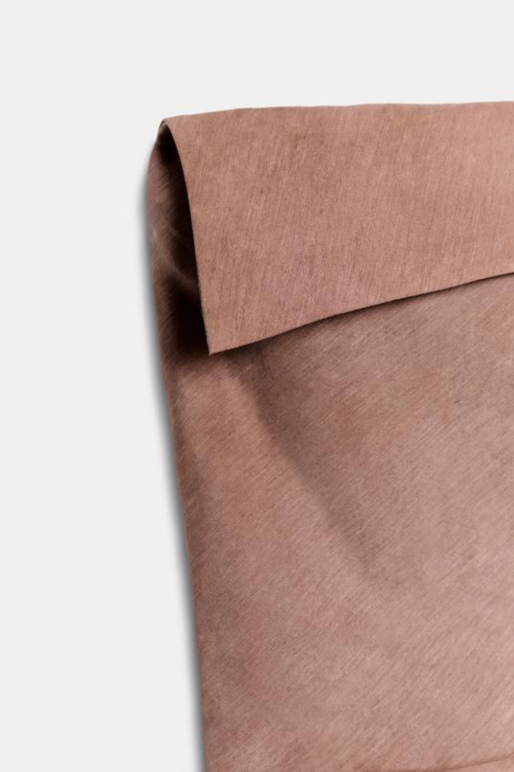 ZARA ТОП АСИММЕТРИЧНОГО КРОЯ ИЗ СМЕСОВОГО ЛЬНА — ZW COLLECTION, ЛИНЯЛЫЙ РОЗОВЫЙ