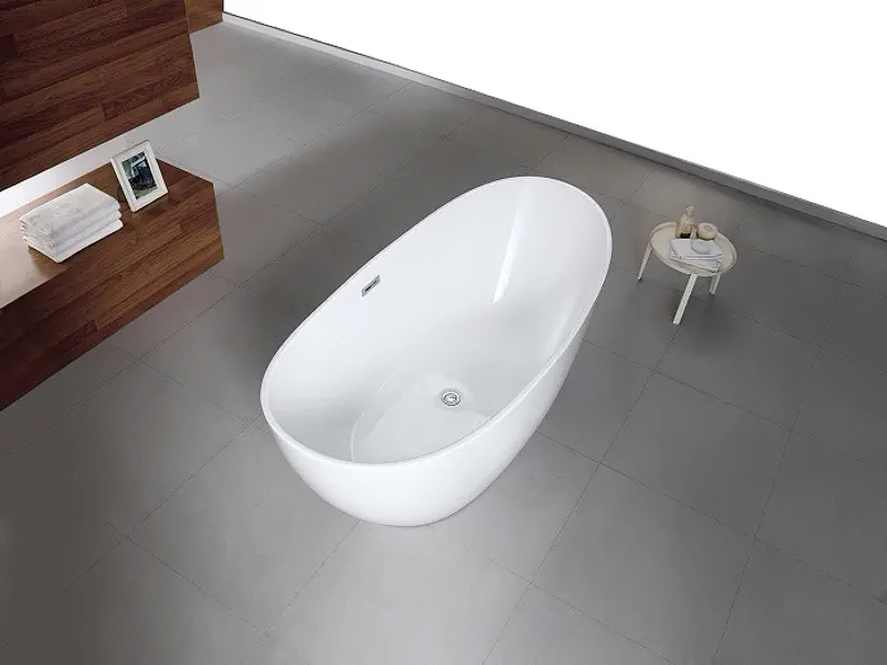 Акриловая ванна 166х78 см Azario Glasgow GLA16778 белая