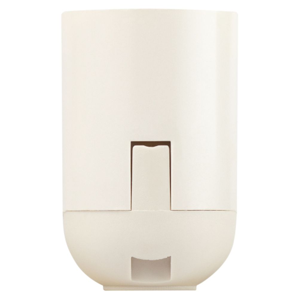 Патрон ЭРА Е27 подвесной пластик белый без наклейки групповая упаковка 50 шт | Патроны, переходники, ПРА