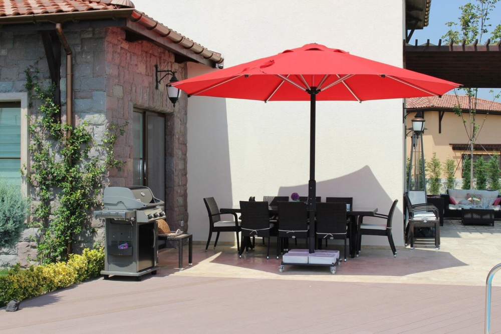 Зонт профессиональный Ø4 м Theumbrela Semsiye Evi Lux Telescopic