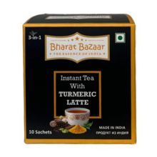 Чай растворимый Куркума Латте Bharat Bazaar 10 саше 2 шт