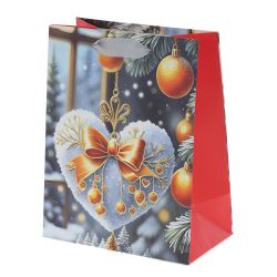 GAEM Пакет подарочный (бумага 210г/м2, блок 12шт), L18 W10 H23 см, 4в.