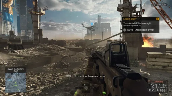 PS4 Battlefield 4 (Б/У, Полностью на русском языке, CUSA-00049)