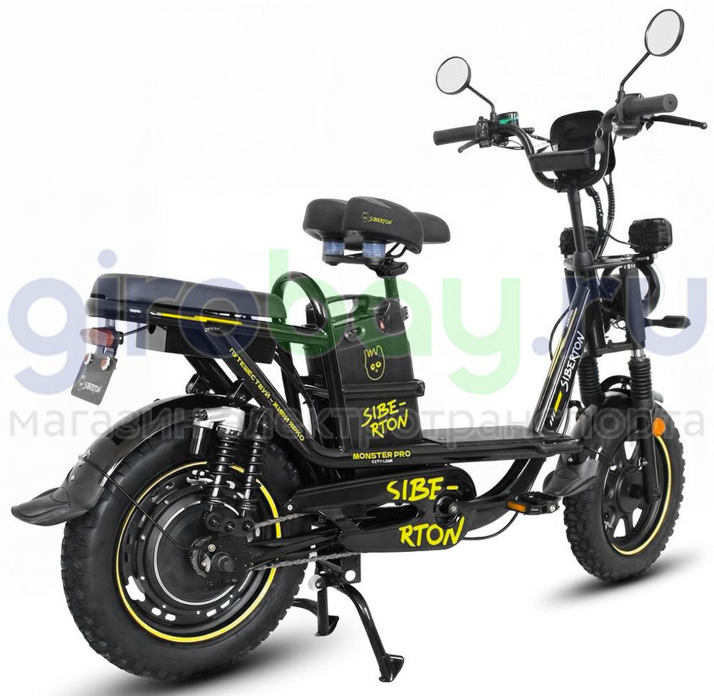 Электровелосипед SIBERTON MONSTER (60V/30Ah) фото №5