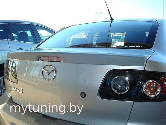 Лип-спойлер для Mazda 3 BK sedan