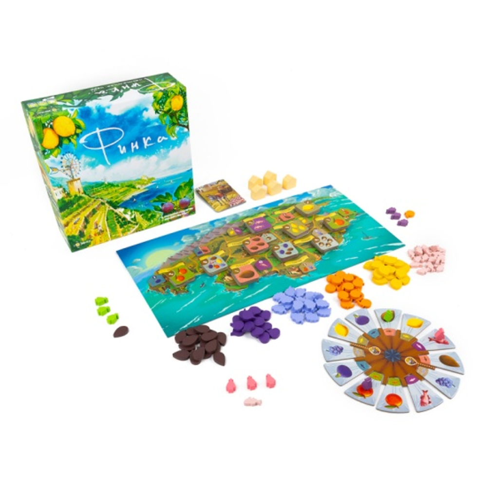 Финка- настольная игра. Стратегия, внимание.