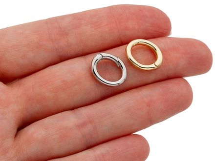 Карабин овальный 11,5х13,5мм (уценка)