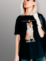 Футболка собака породы сиба-ину