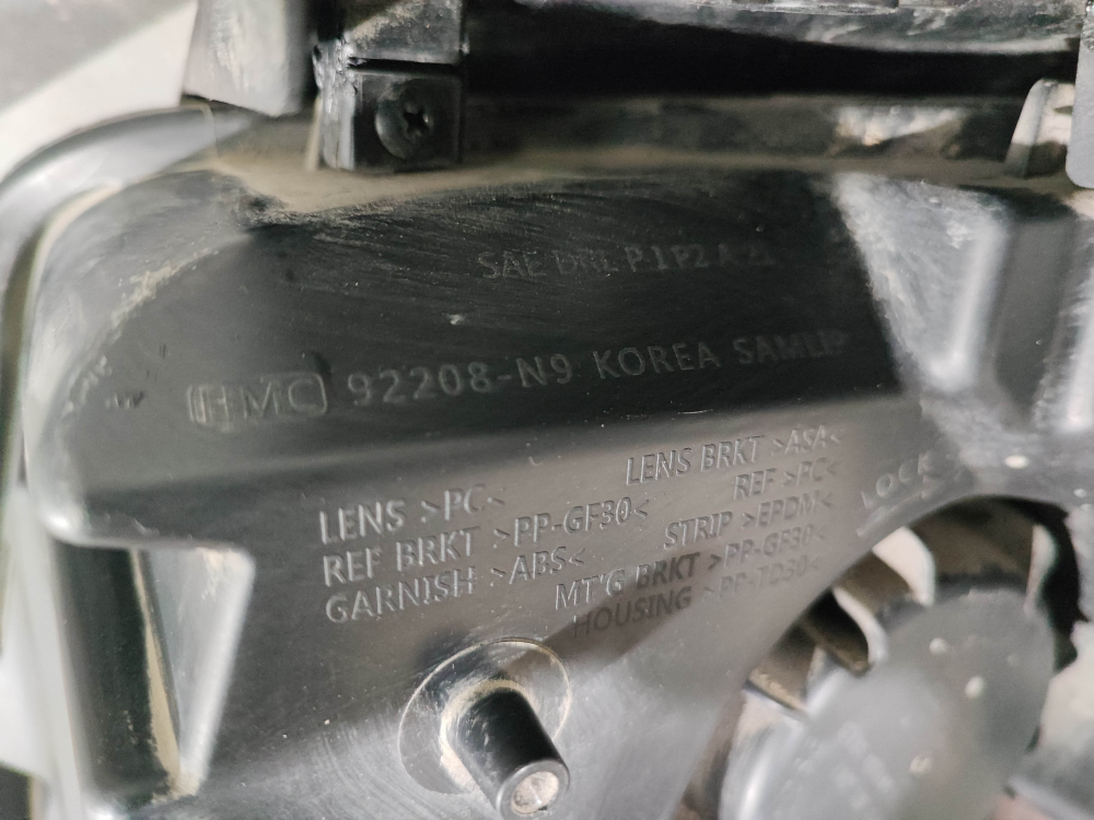 Фара ДХО правая Hyundai Tucson 4 (NX4) 20-нв Б/У Оригинал 92208N9300