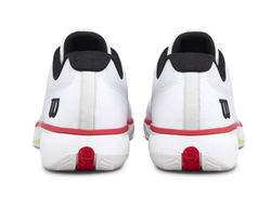 Мужские кроссовки теннисные Wilson Rush Lite 5 Clay - white/black/infrared