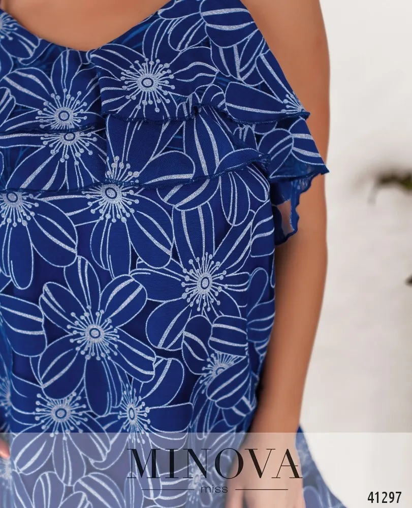 Платье 8627-электрик Minova