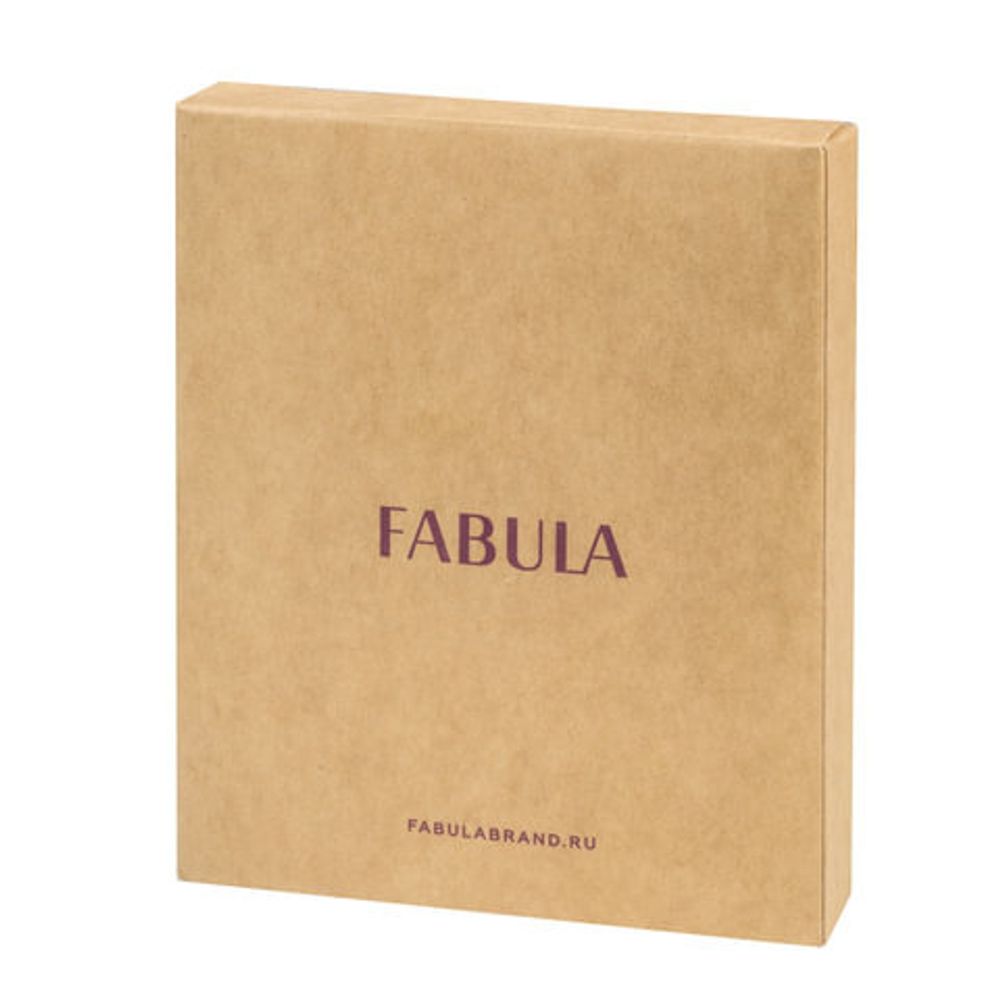 Портмоне мужское FABULA "Estet", 105х112 мм, натуральная кожа, застежка-кнопка, черное, PM.4.MN