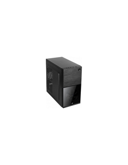 Miditower Aerocool "Cs-105 Black ", mATX, черный w/o PSU [152533]