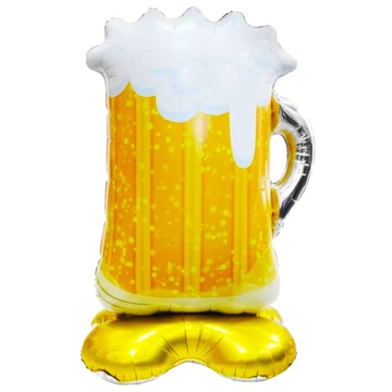 Шар 3D (60''/152 см) Фигура на подставке, Кружка пива
