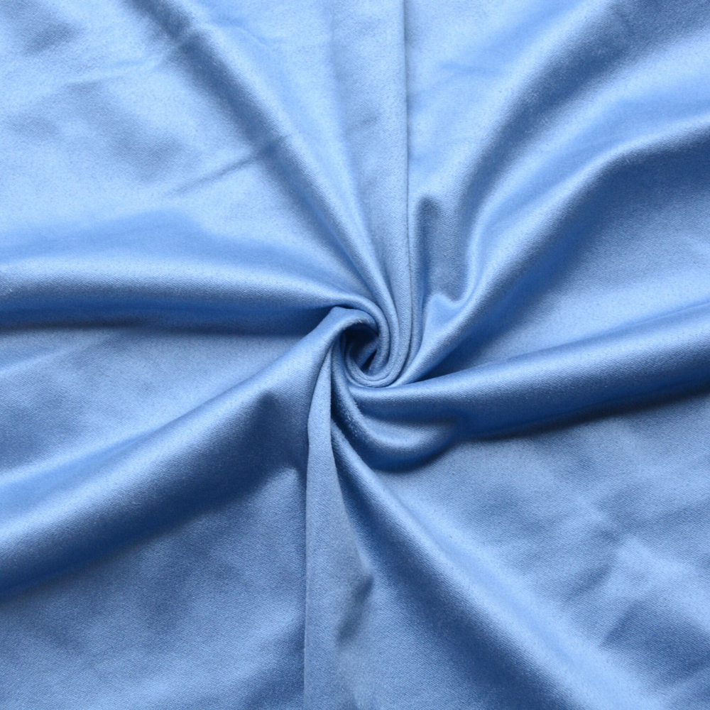 Искусственная замша Premium, двухсторонняя, цвет лазурный