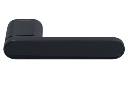 Ручка дверная MARACANA MH-62-R50 BL на скрытой овальной розетке с фиксатором