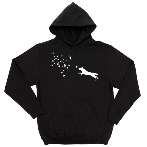 Толстовка "Малинуа и бабочки"