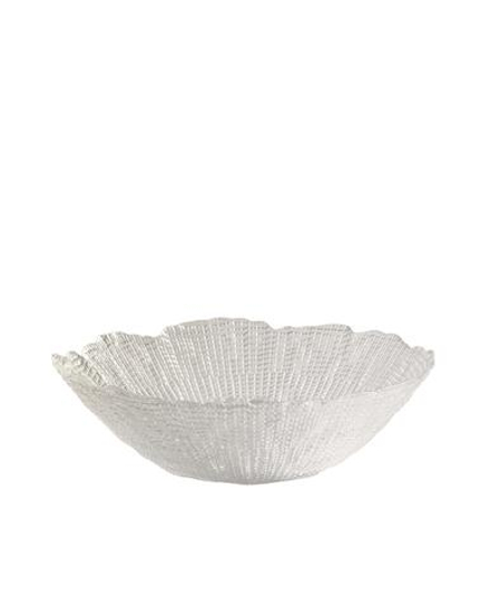 Zara Home блюдо сервировочное из стекла, цвет прозрачный, 27.5 см