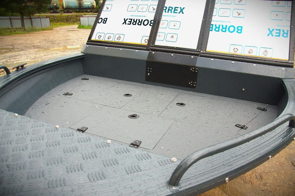 Катер-лодка алюминиевая ALUTON 430Fish