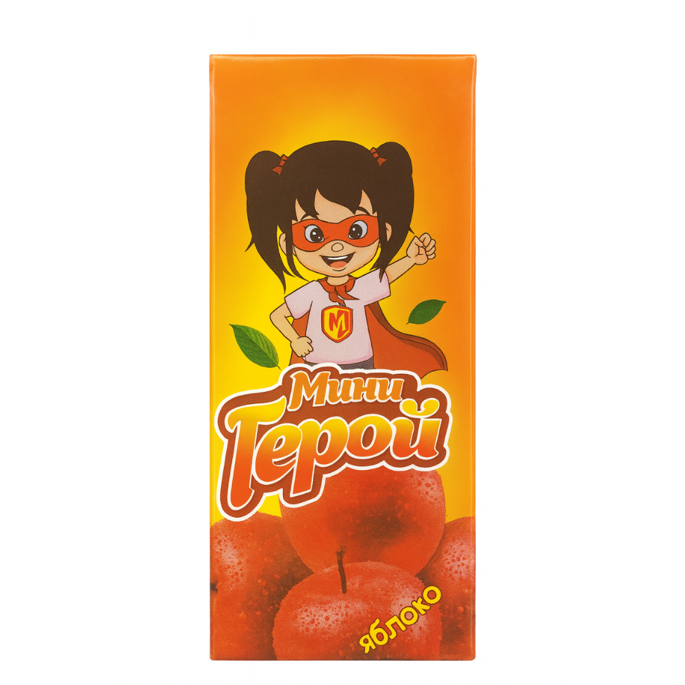 Сок Мини Герой Яблоко 0,2 л
