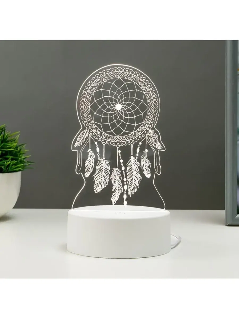 Светильник сенсорный «Ловец снов» LED 3 от USB RISALUX