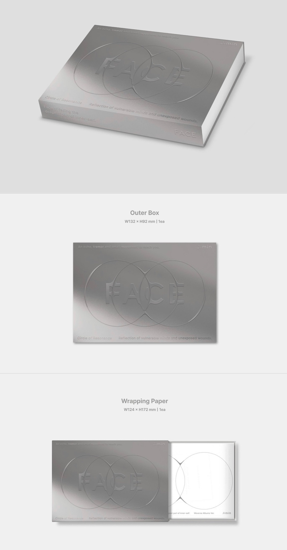 Альбом Jimin (BTS) - FACE (Weverse Ver)