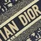 Сумка Dior Book Tote Dioriviera, модель маленького формата темно-синий