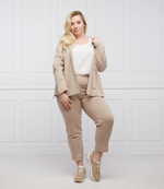 спортивные штаны olio plus size Persona by Marina Rinaldi - бежевый(1781042)