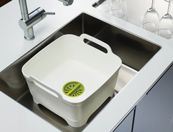 Контейнер для мытья посуды wash&drain™, белый
