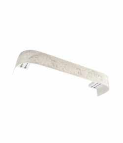 Пластиковый карниз с тиснением Legrand 2-х рядный Глэдис 2400 мм