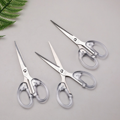 Ножницы с прозрачными ручками