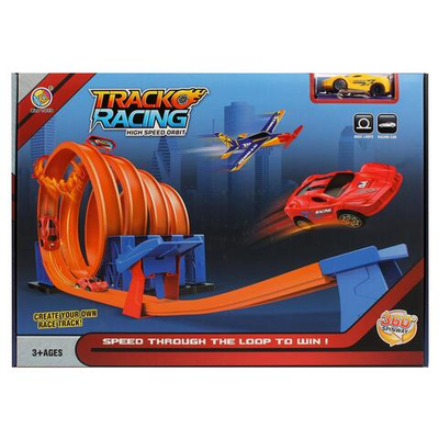 Автотрек +машина, коробка B7605