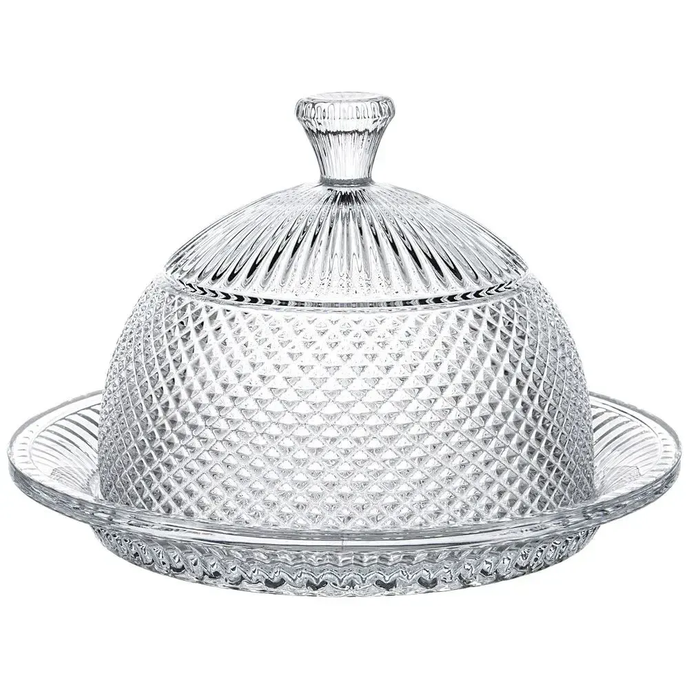 Блюдо diamant с крышкой 20см