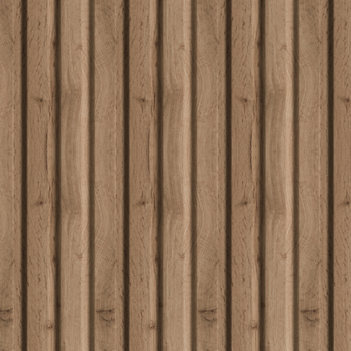 Панель Стеновая Реечная МДФ Stella Beats Light Пекан 2700x119x16 (4шт.упак.)