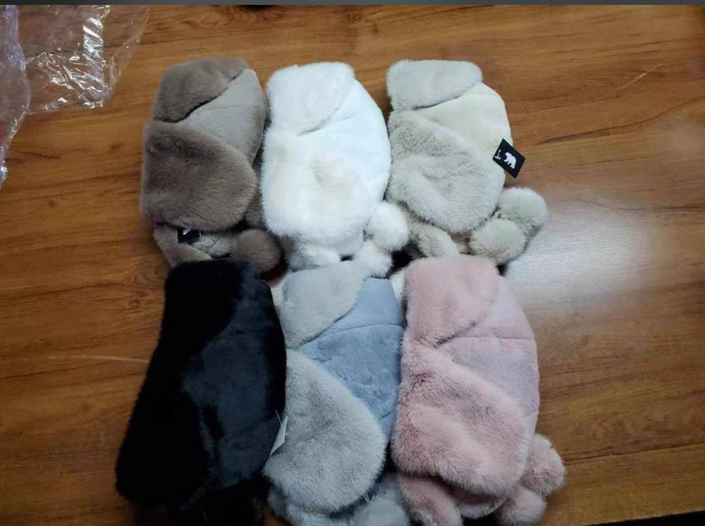 Меховые шапки-ушанки