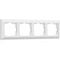 Рамка на 4 поста Werkel Fiore белый W0042201 4690389160424
